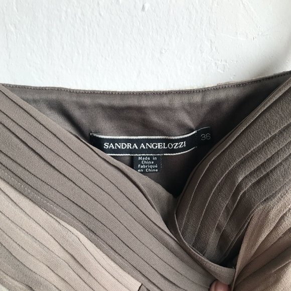 SILK Ombre Chiffon A-Line Dress - Size 6 - Picture 5 of 6